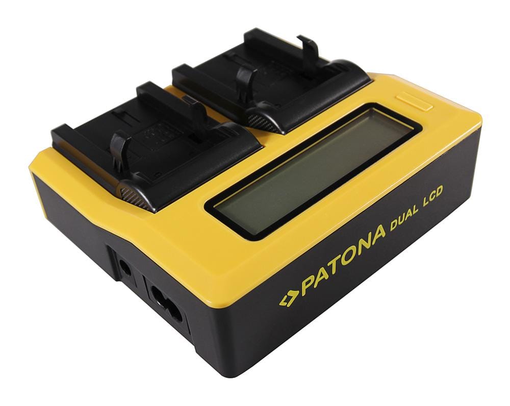 PATONA Dual LCD USB Ladegerät für Nikon ENEL1 EN-EL1 PATONA Dual LCD USB Ladegerät für Nikon ENEL1 EN-EL1