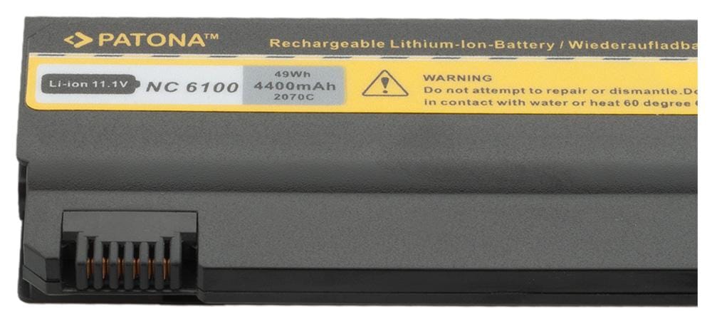 PATONA Akku für HP NX5100 NX6100 NX6320 NC6110 NC6120 PB994A 4,4Ah PATONA Akku für HP NX5100 NX6100 NX6320 NC6110 NC6120 PB994A 4,4Ah