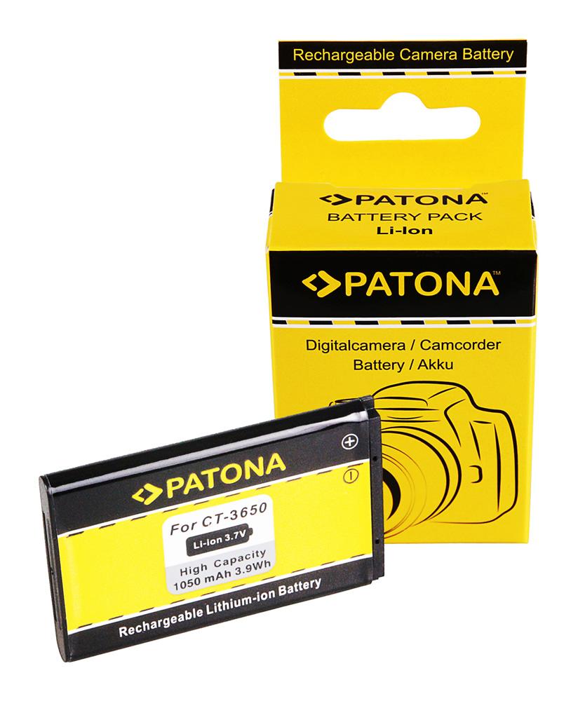 PATONA Akku für Contour CT-3650 GPS HD 1080P