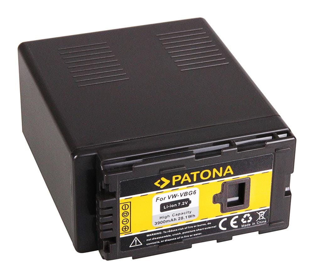 PATONA Akku für Panasonic VW-VBG6 AG-HCM41 AG-HCM41EU AG-HMC70 AG-HMC71 PATONA Akku für Panasonic VW-VBG6 AG-HCM41 AG-HCM41EU AG-HMC70 AG-HMC71