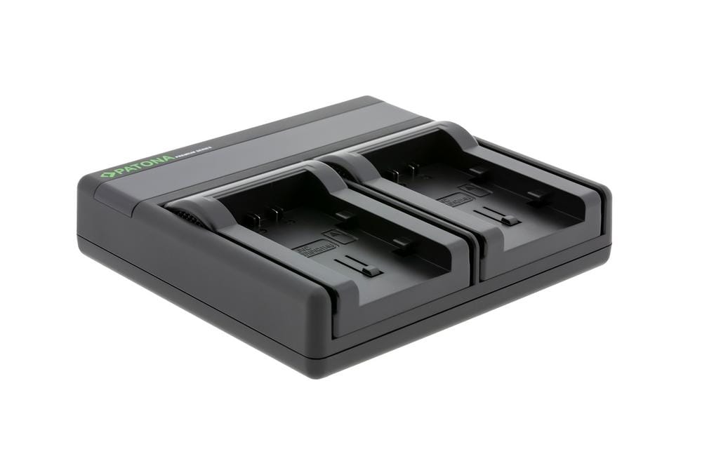 PATONA Premium Dual PD Performance Ladegerät für JVC BN-VG107U inkl. USB-C input/output