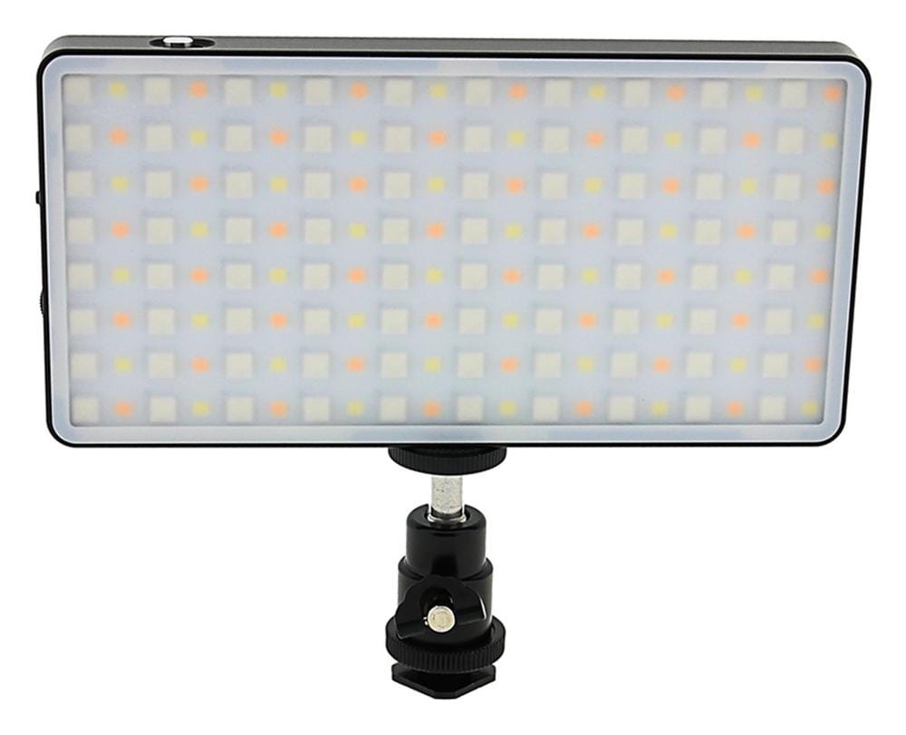 PATONA Premium LED Foto und Videolicht mit 160 einstellbaren RGB LEDs und 3 Szenen inklusive Tragetasche