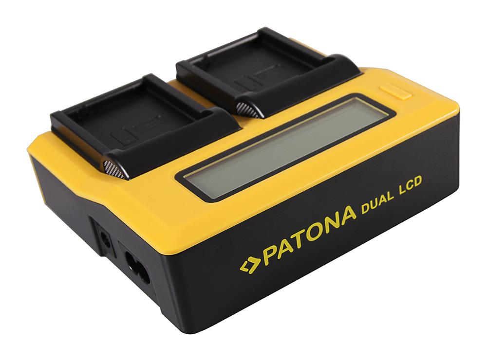 PATONA Dual LCD USB Ladegerät für Canon BLD10E PATONA Dual LCD USB Ladegerät für Canon BLD10E