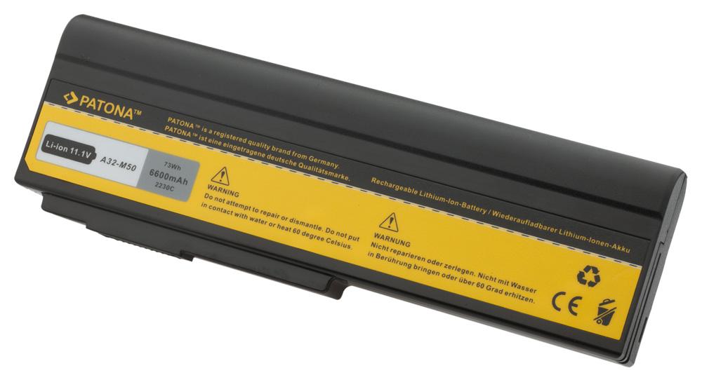 PATONA Akku für Asus M50 M60 M70SA X55 X57 G50 N61 L50 N53 X64 G60 A32-M50