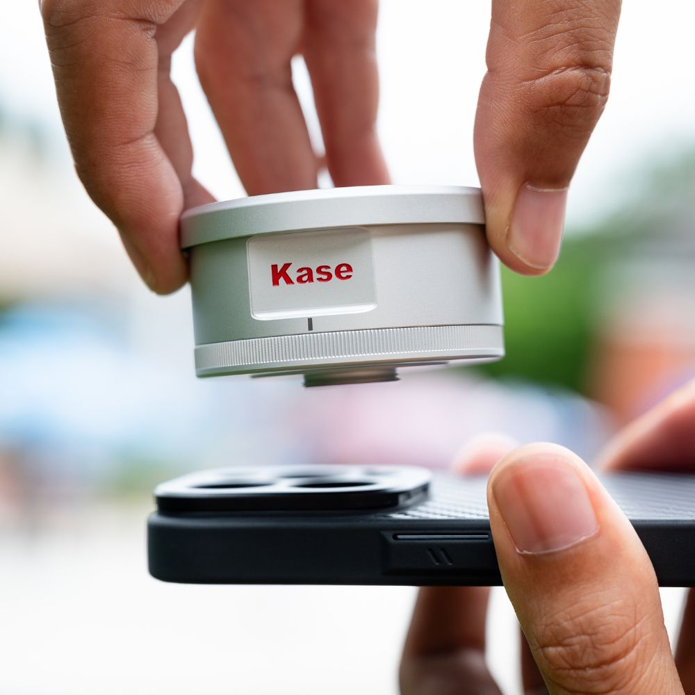 Smartphone 1.55x Anamorphic Objektiv Blue Flare Smartphone 1.55x Anamorphic Objektiv Blue Flare