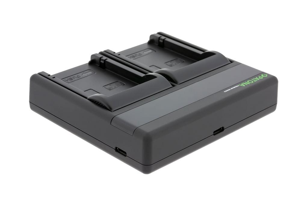 PATONA Premium Dual PD Performance Ladegerät für Canon LP-E8 inkl. USB-C Input/Output