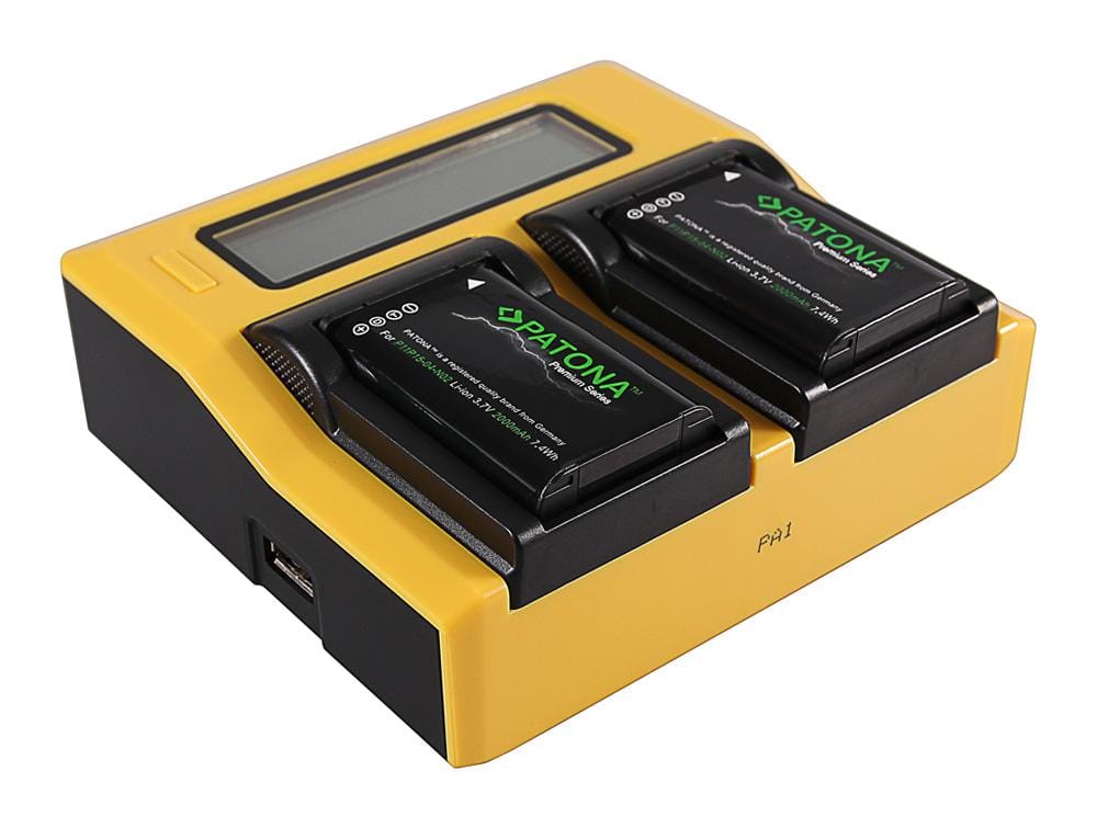 PATONA Dual LCD USB Ladegerät für Garmin P11P15-04-N02 Montana 600 650 600 Moto 650 t PATONA Dual LCD USB Ladegerät für Garmin P11P15-04-N02 Montana 600 650 600 Moto 650 t