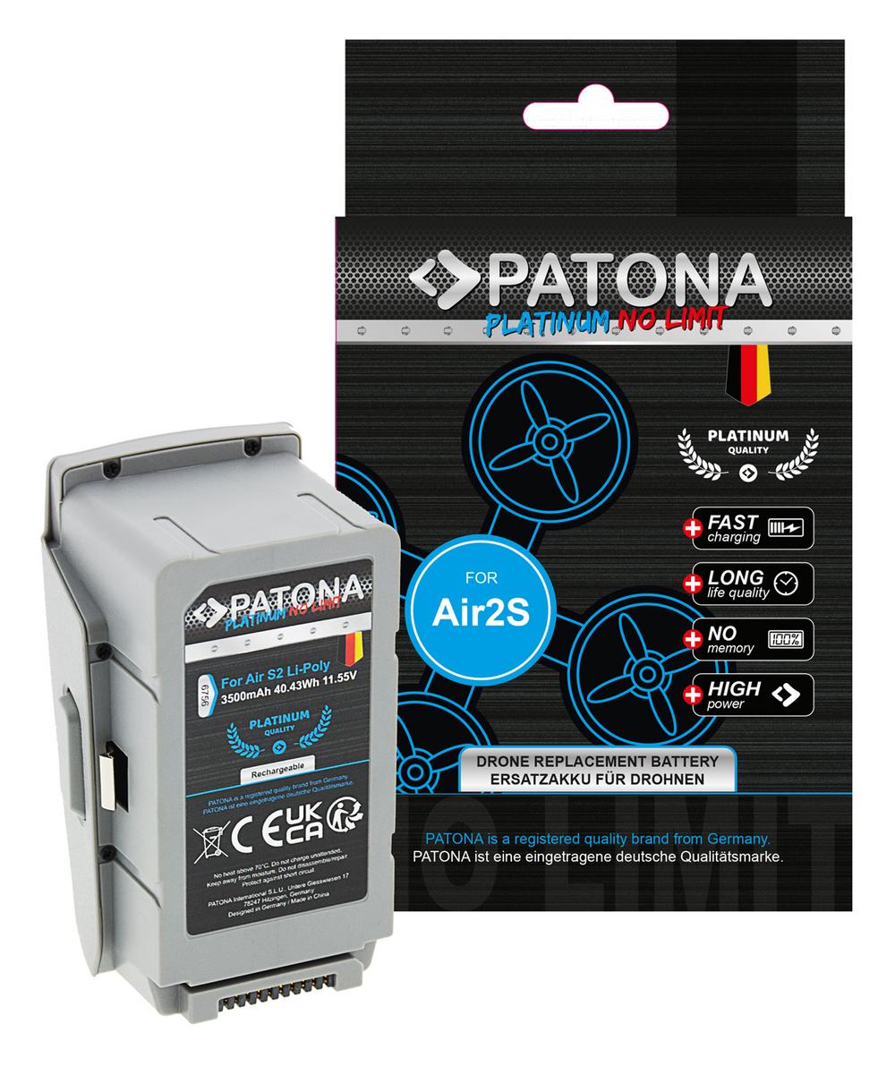 PATONA Platinum Akku für DJI Air 2S Mavic Air 2 CP.MA.00000268.01 PATONA Platinum Akku für DJI Air 2S Mavic Air 2 CP.MA.00000268.01