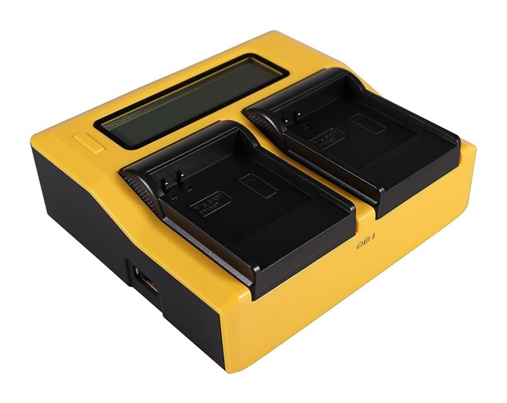 PATONA Dual LCD USB Ladegerät für Samsung IA‑BP85 ST BP85ST BP‑85ST