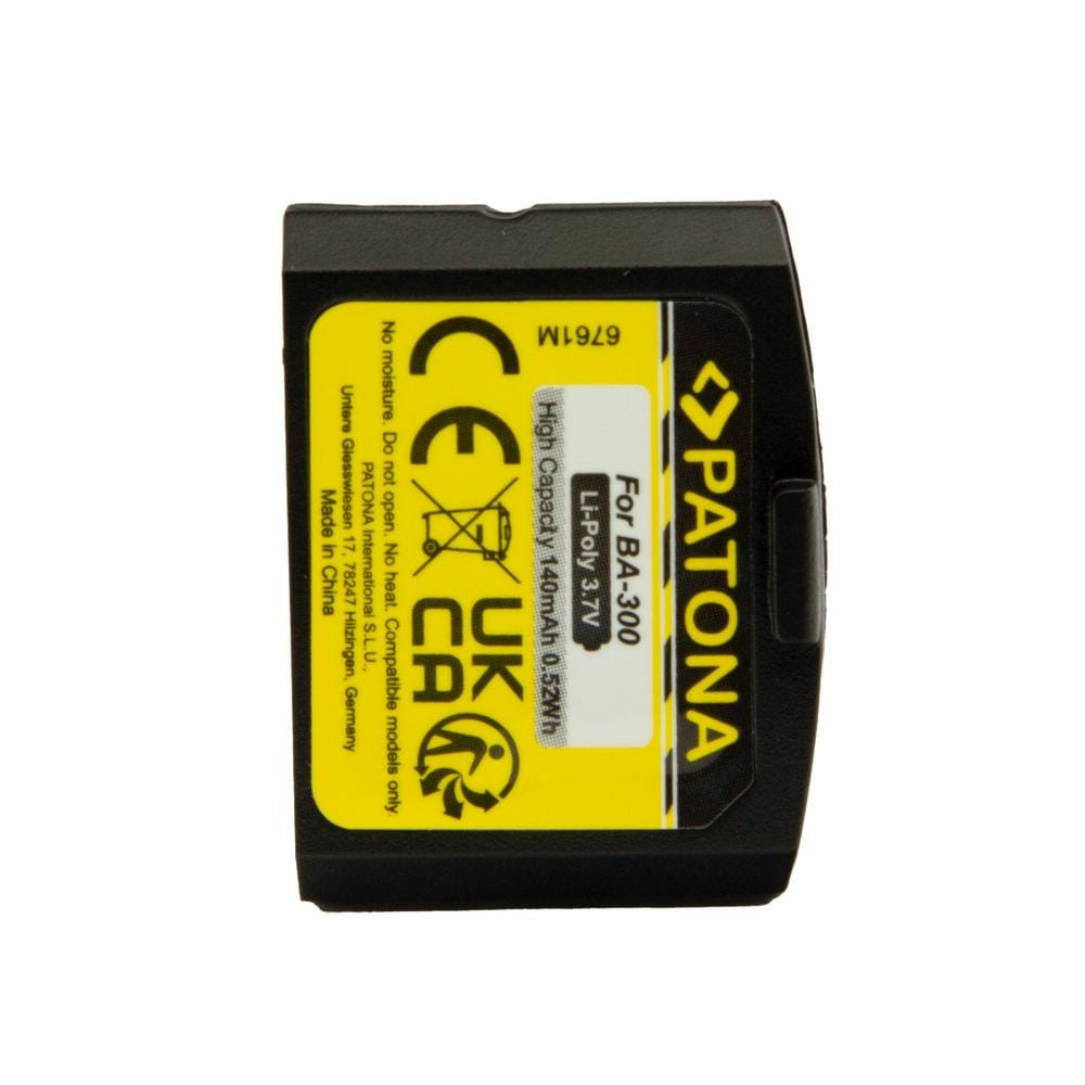 PATONA Akku für Sennheiser IS 410 RI 410 RR 840 Kopfhörer RS 4200 Set 830 TV 840 TV 900 BA300 BA-300