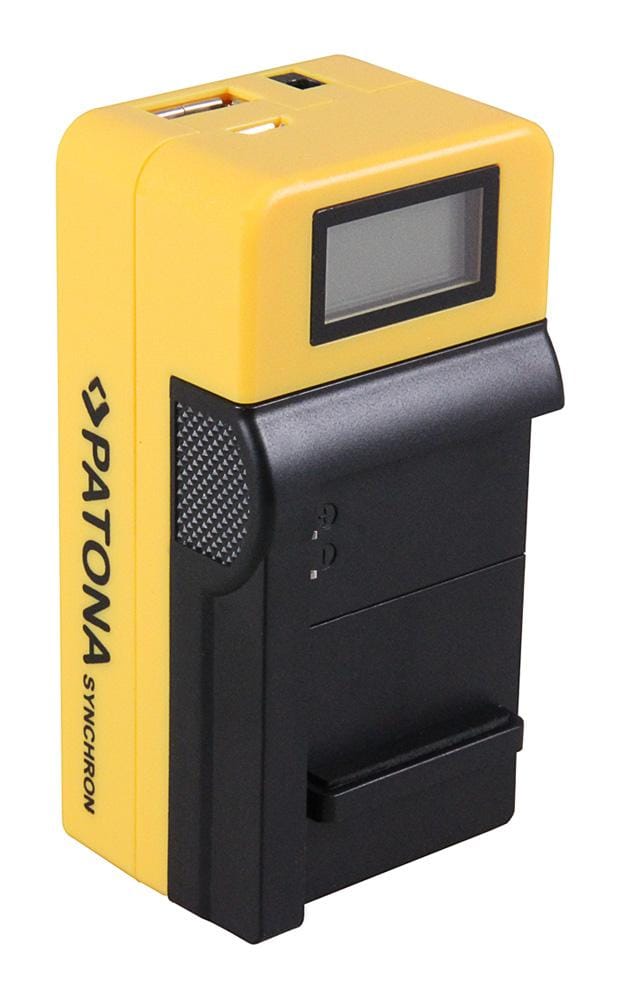 PATONA Synchron USB Ladegerät für Samsung B740 B740AC mit LCD-Display