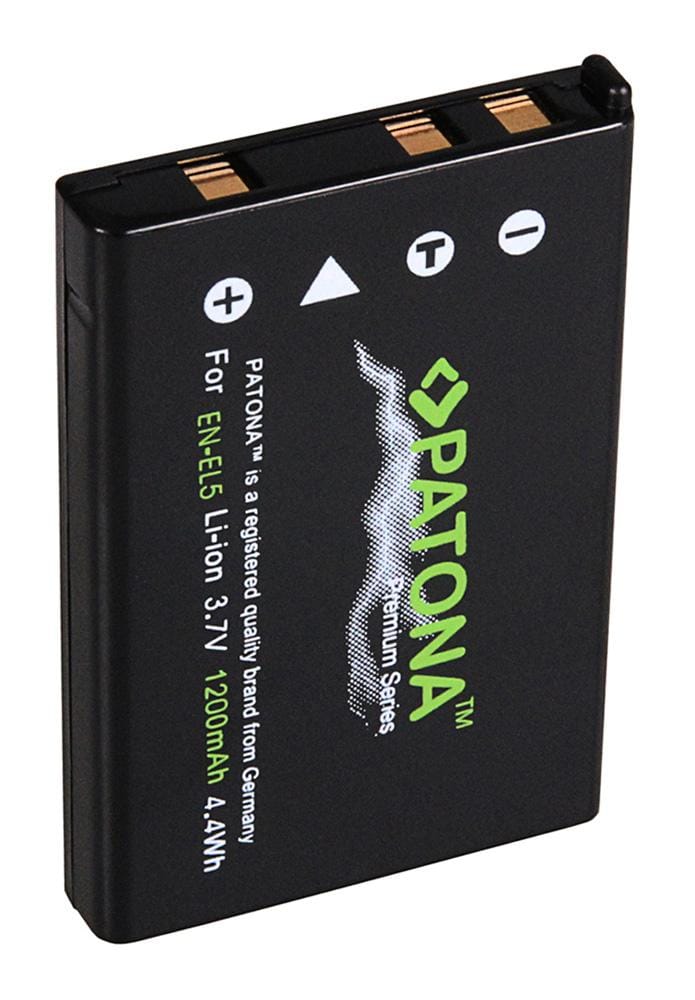 PATONA Premium Akku für Nikon EN-EL5 CoolPix 3700 4200 5200 5900 7900