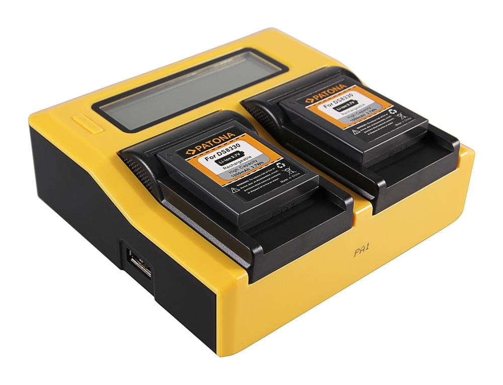 PATONA Dual LCD USB Ladegerät für Acer Medion DC-8300 DS-8330 CP8530 CP-8530 CP8531 CP-8531 PATONA Dual LCD USB Ladegerät für Acer Medion DC-8300 DS-8330 CP8530 CP-8530 CP8531 CP-8531