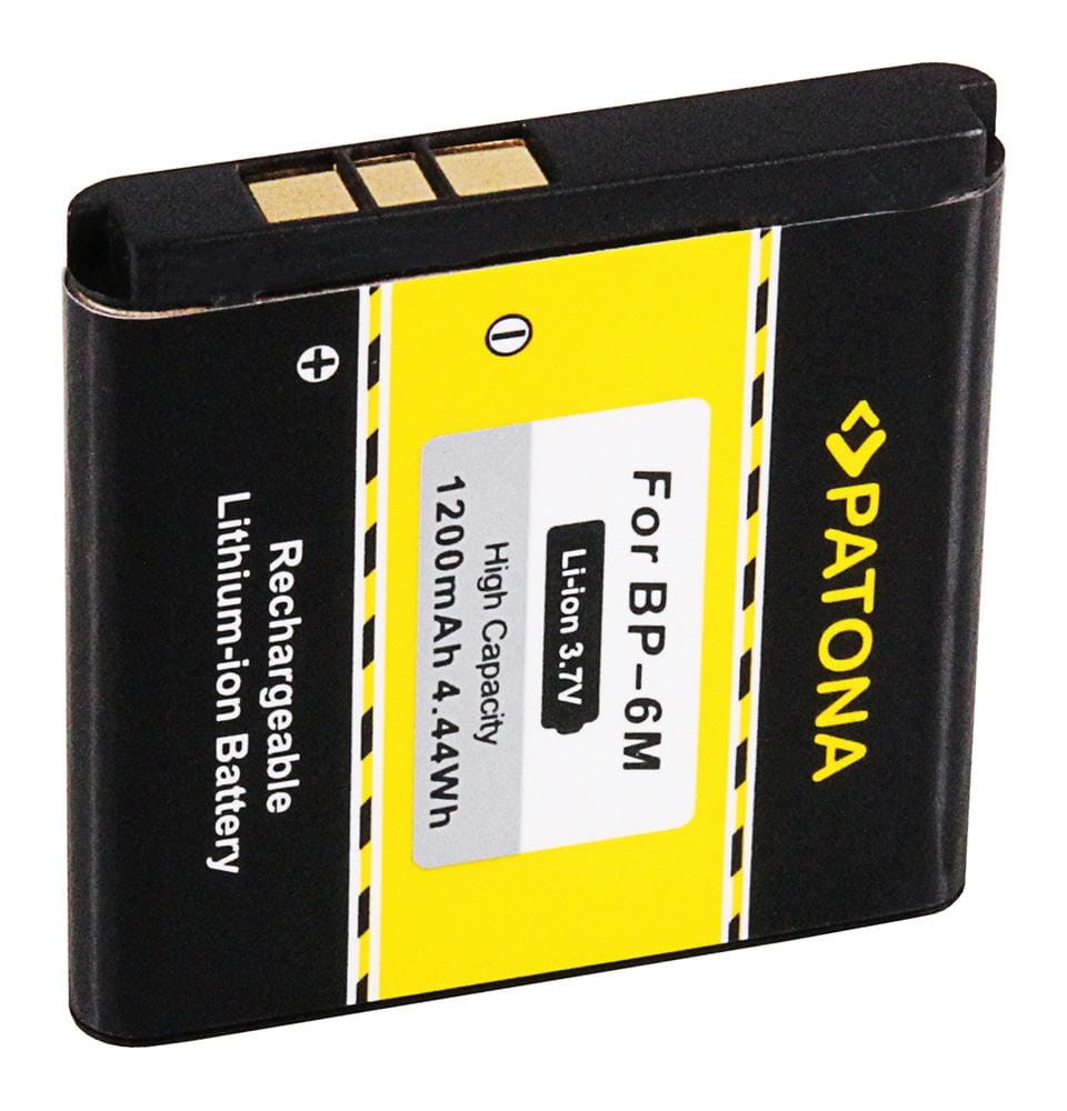 PATONA Akku für Nokia BP-6M 3250 6151 6233 6234 6280 6288 9300