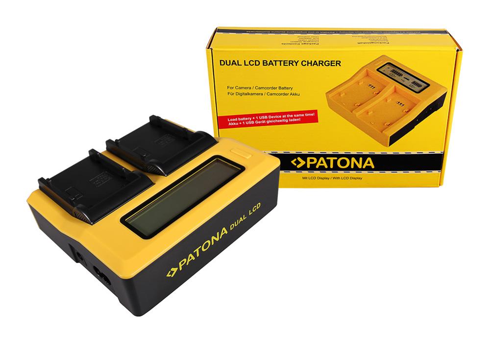 PATONA Dual LCD USB Ladegerät für Samsung SB-P90A SC SC105L SC-105L SCM105 SC-M105 SCM105S PATONA Dual LCD USB Ladegerät für Samsung SB-P90A SC SC105L SC-105L SCM105 SC-M105 SCM105S