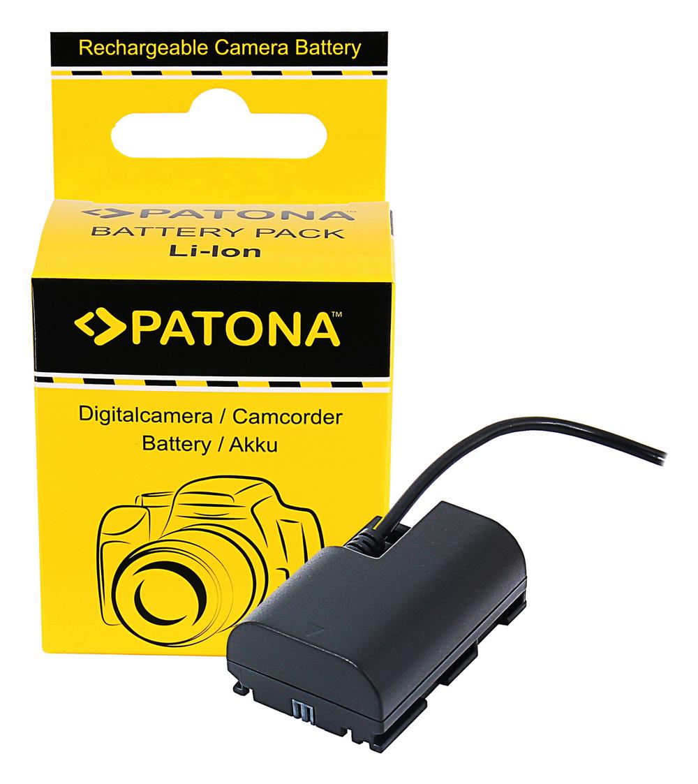 PATONA D‑TAP Input Akku‑Adapter für Canon LP‑E6 LP‑E6N LP‑E6NH XC10 EOS R EOS 80D 7D 70D 6D 60D
