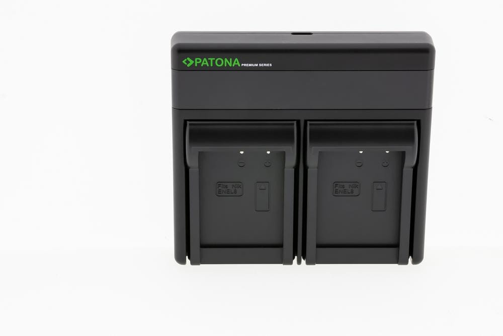 PATONA Premium Dual PD Performance Ladegerät für Nikon EN-EL8 inkl. USB-C Input Output PATONA Premium Dual PD Performance Ladegerät für Nikon EN-EL8 inkl. USB-C Input Output