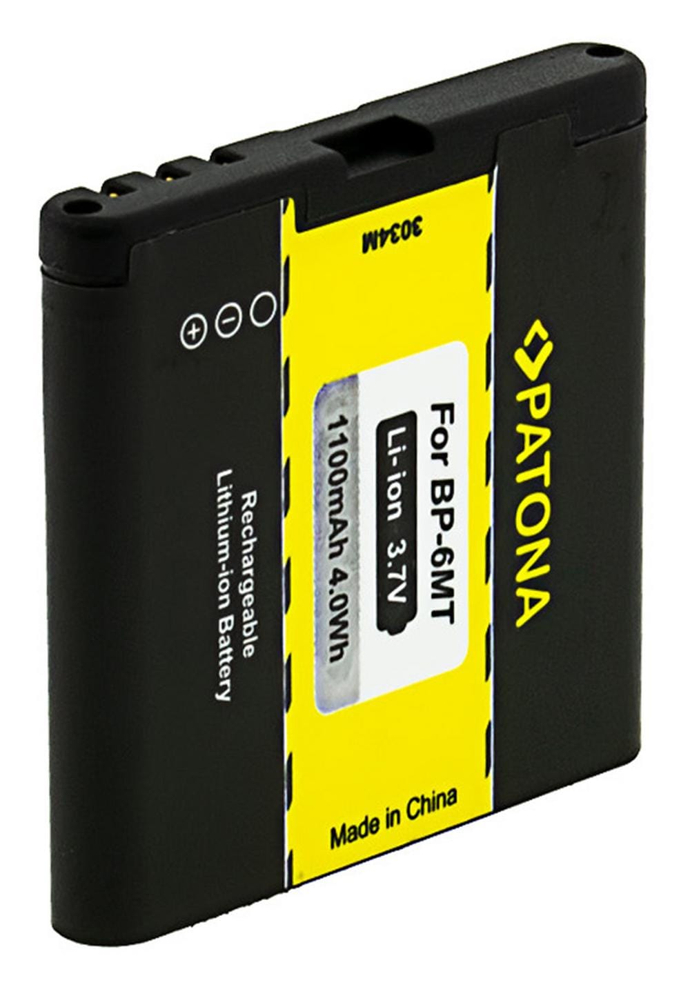 PATONA Akku für Nokia BP-6MT E51 N81 N81-8GB N82 6720 classic PATONA Akku für Nokia BP-6MT E51 N81 N81-8GB N82 6720 classic