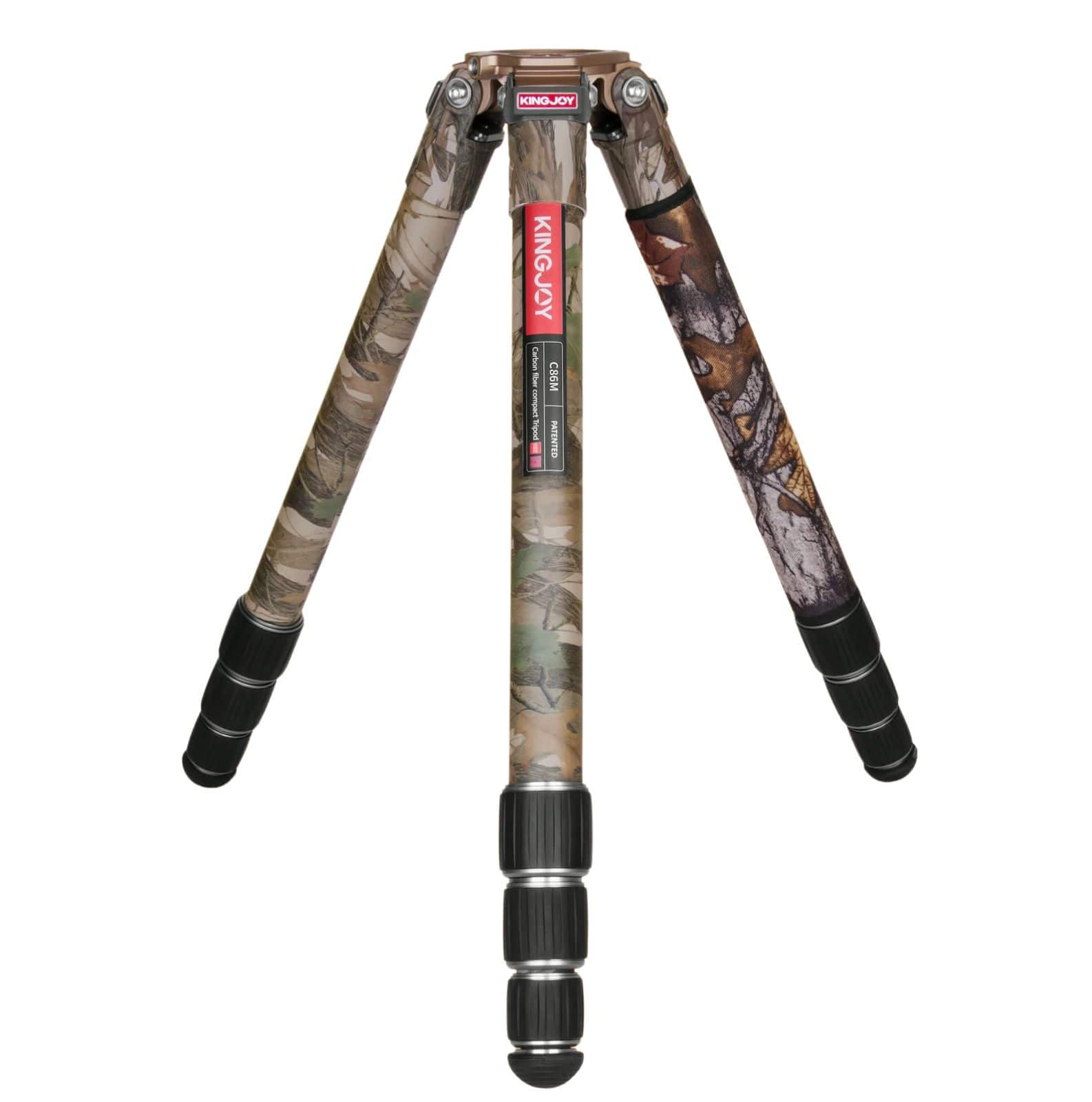 Mountain Series Carbon Camouflage Stativ C86M mit VT-3550M Stativkopf Mountain Series Carbon Camouflage Stativ C86M mit VT-3550M Stativkopf