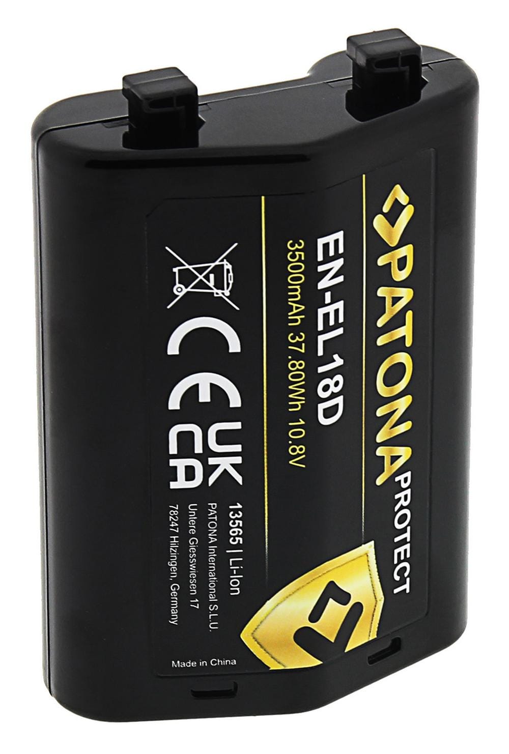 PATONA PROTECT Akku für Nikon Z9 D6 EN-EL18D mit hochwertigen LG-Zellen PATONA PROTECT Akku für Nikon Z9 D6 EN-EL18D mit hochwertigen LG-Zellen