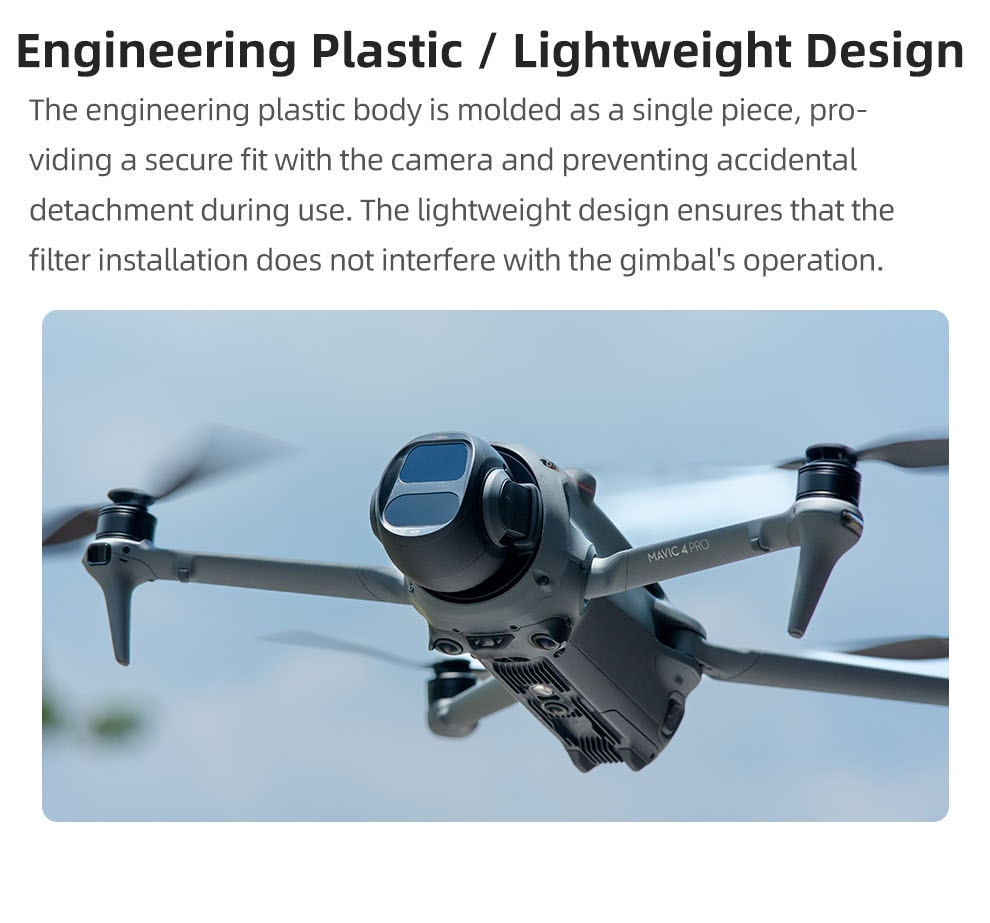 DJI Mavic 4 Pro Polfilter CPL
