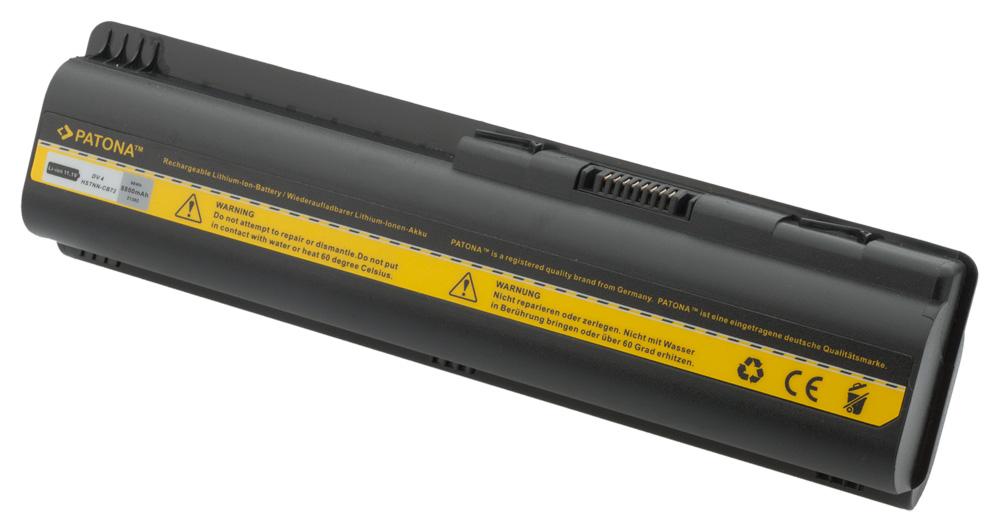 PATONA Akku für Compaq CQ-Serie CQ70-102TX CQ70-102XX CQ70-103EB