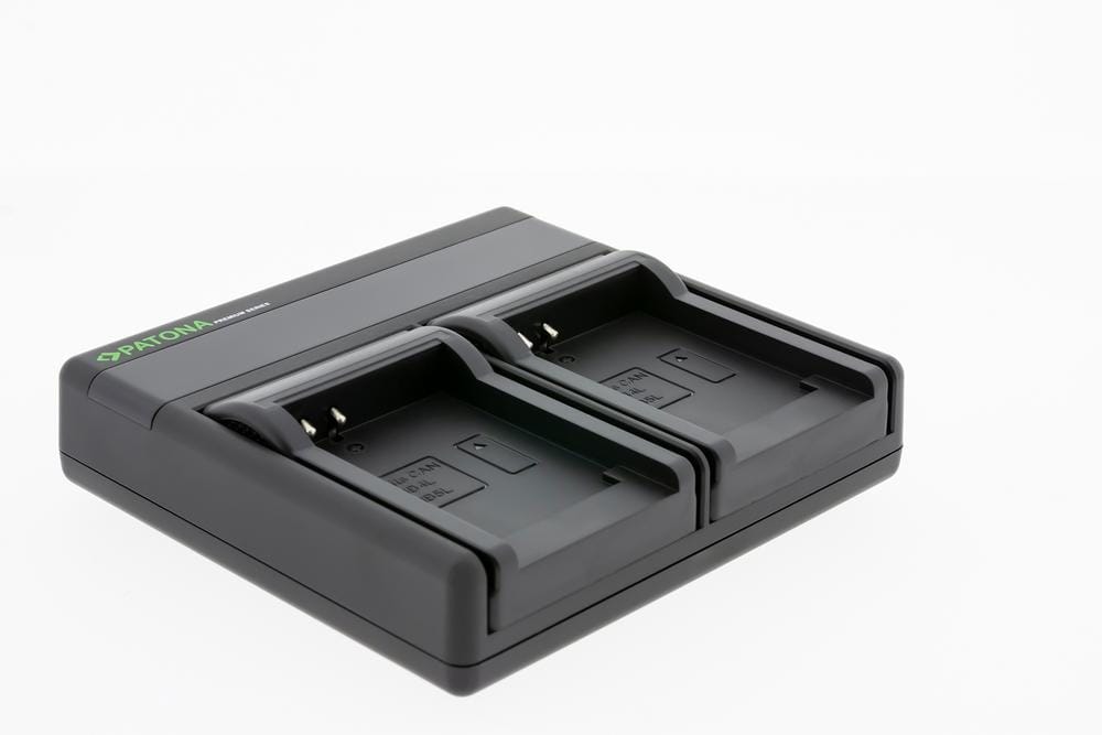 PATONA Premium Dual PD Performance Ladegerät für Canon NB-4L inklusive USB-C Input Output