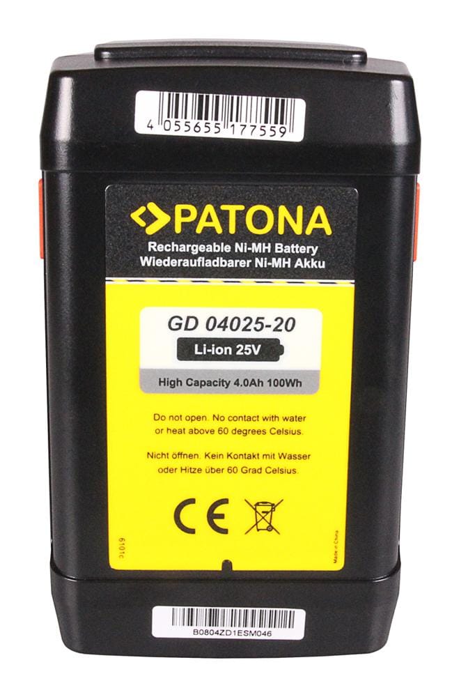 PATONA Akku für Gardena Spindelmäher 402520 380 C 380 EC 380 LI 380C 380EC PATONA Akku für Gardena Spindelmäher 402520 380 C 380 EC 380 LI 380C 380EC