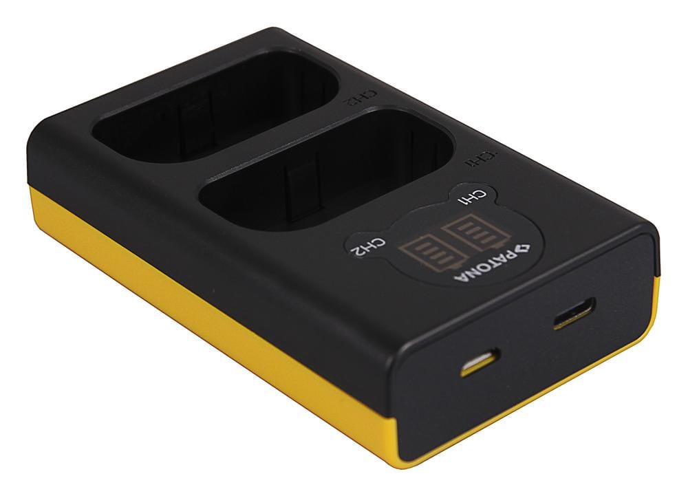 PATONA Dual LCD USB Ladegerät für Panasonic DMW-BLJ31 Lumix DC-S1 DC-S1R DC-S1H PATONA Dual LCD USB Ladegerät für Panasonic DMW-BLJ31 Lumix DC-S1 DC-S1R DC-S1H