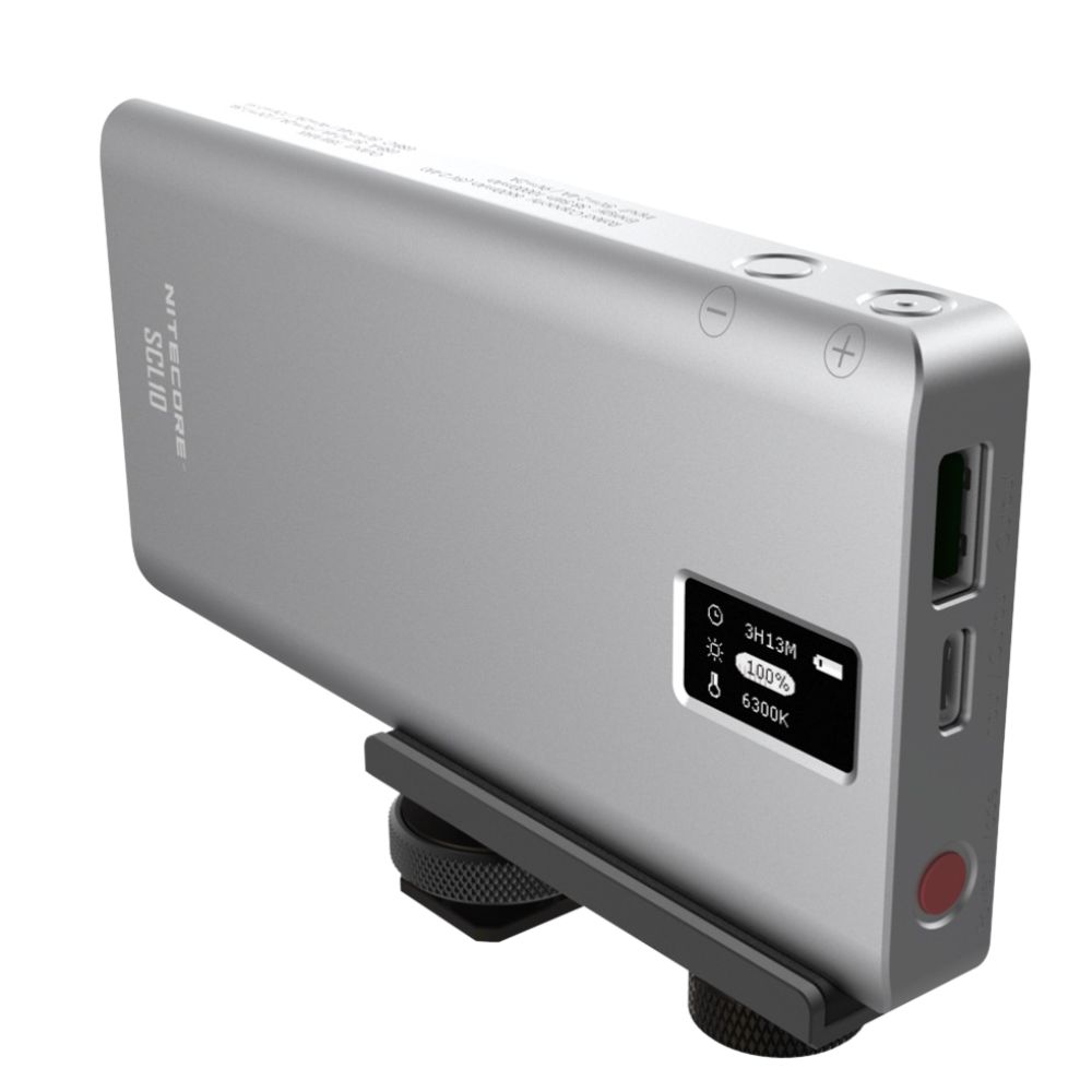 Nitecore SCL10 Kameralicht mit integrierter Powerbank