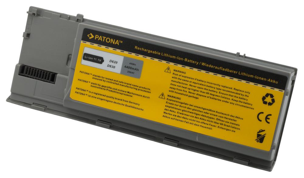 PATONA Akku für Dell Latitude D620 D630 D631 D640 Precision M230