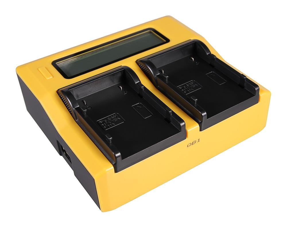 PATONA Dual LCD USB Ladegerät für Samsung SB-P90A SC SC105L SC-105L SCM105 SC-M105 SCM105S