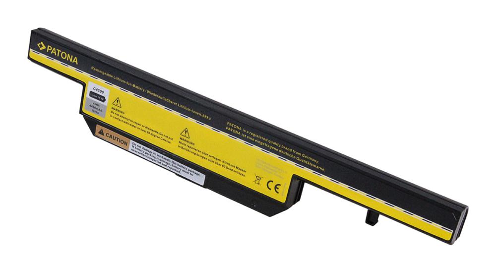 PATONA Akku für Clevo 6-87-C480S-4G4 6-87-c480s-4g41 6-87-C480S-4G4B