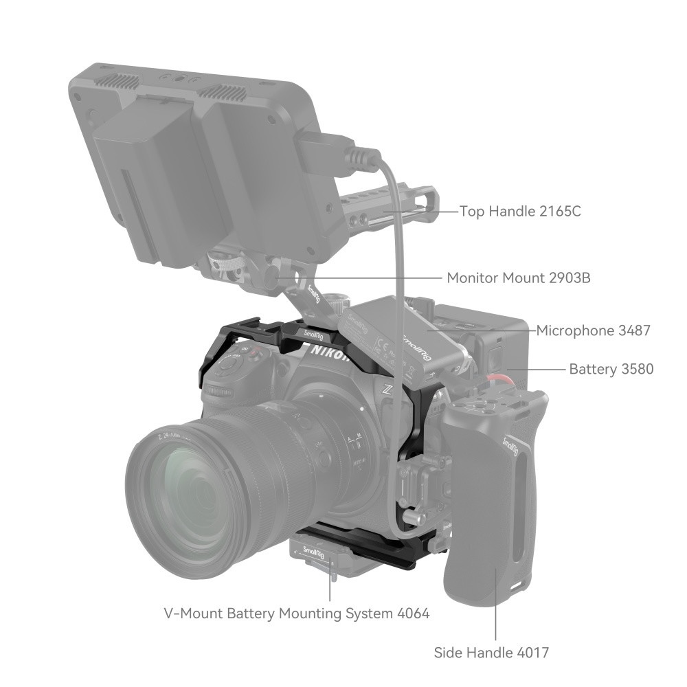 SmallRig Käfig Cage für Nikon Z8 3940