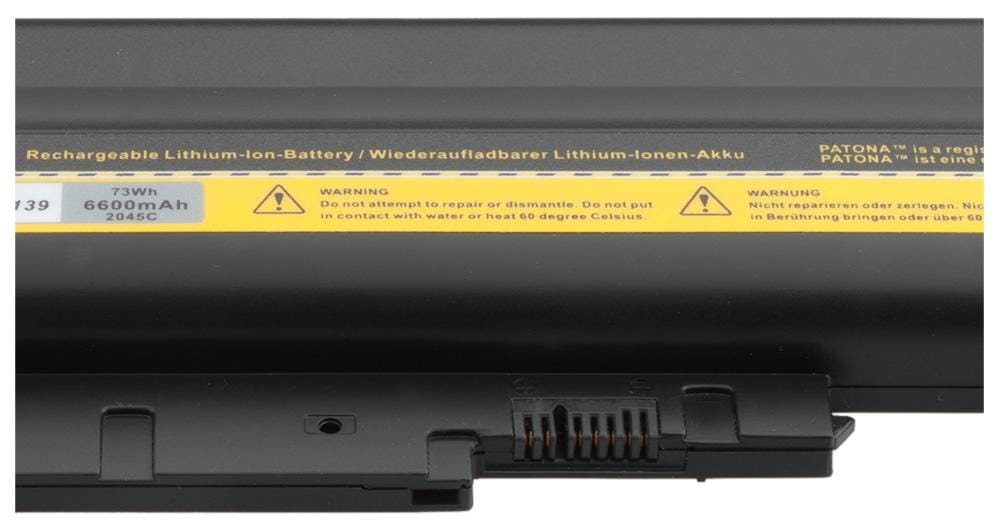 PATONA Akku für IBM Lenovo ThinkPad T60 T61 R60 40Y6797 6600mAh PATONA Akku für IBM Lenovo ThinkPad T60 T61 R60 40Y6797 6600mAh