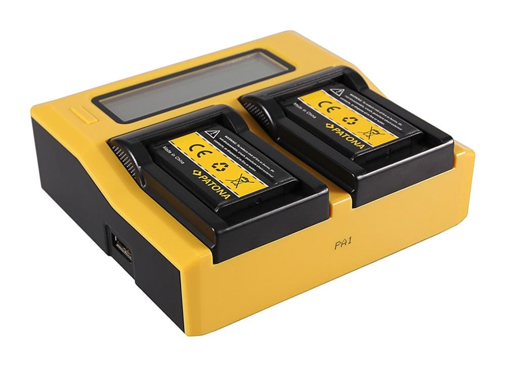 PATONA Dual LCD USB Ladegerät für Samsung SLB-0837B IA-BH130C IA-BH130LB Digimax i85 L74 wide PATONA Dual LCD USB Ladegerät für Samsung SLB-0837B IA-BH130C IA-BH130LB Digimax i85 L74 wide
