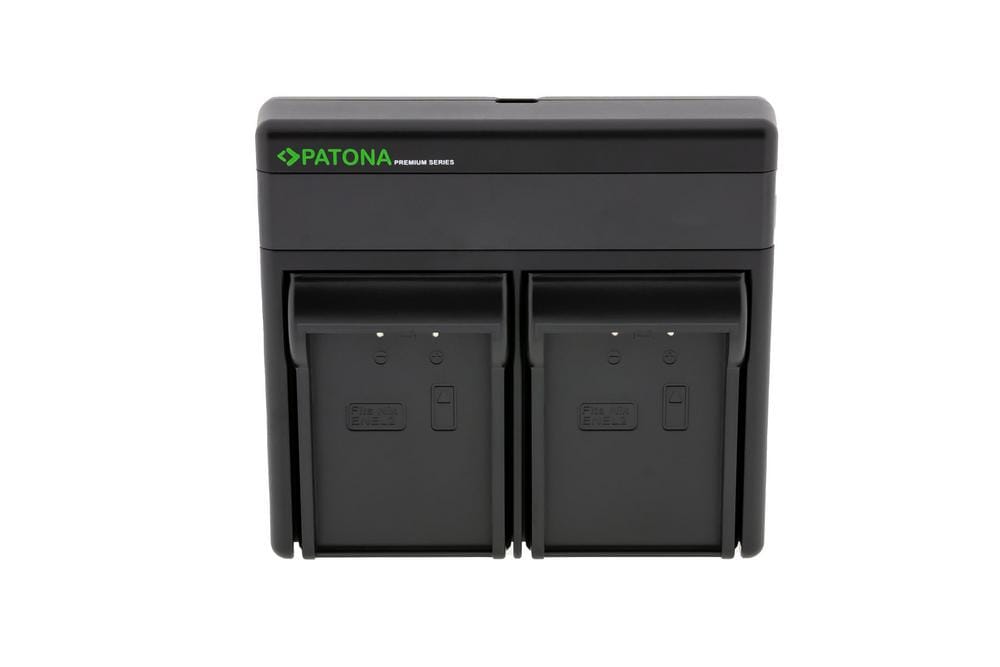 PATONA Premium Dual PD Performance Ladegerät für Nikon EN-EL2 inkl. USB-C input output